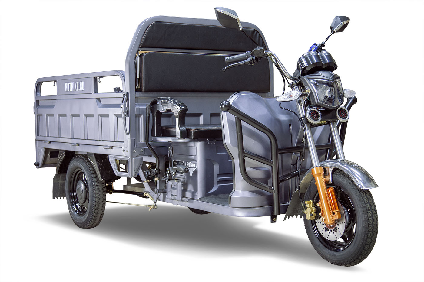 Грузовой электротрицикл Rutrike Дукат 1500 60V1000W Черный