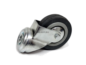 Колесо поворотное SChg-93 (г/п 45кг, Ф 75мм), крепление под болт (5056075M)(1050684)