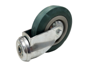 Колесо поворотное CAS SChg-55 (г/п 100кг, Ф 125мм), крепление под болт